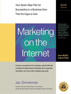 cover image of Marketing on the Internet